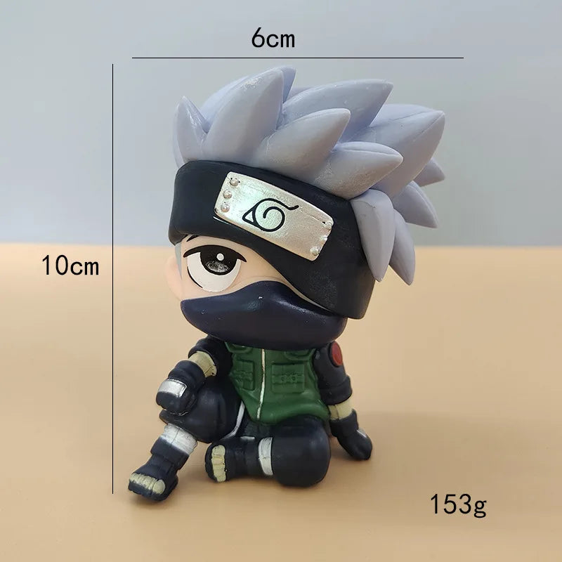 Naruto Anime handgefertigte Ornamente Naruto Uzumaki Hatake Kakashi Sasuke Uchiha Itachi Modell Naruto Actionfigur Anime