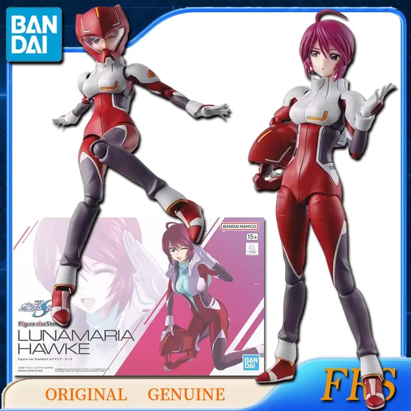 Bandai Original Genuine FRS Figure-riseStandard LUNAMARIA HAWKE Anime Action Figures Toys Kids Gift Assembly Model Ornaments