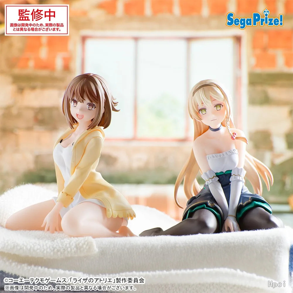 9CM Anime Atelier Ryza Tokoyami no Joou to Himitsu no Kakurega Reisalin Stout Figur Premium Chokonose Sitzendes Modell Spielzeugpuppe