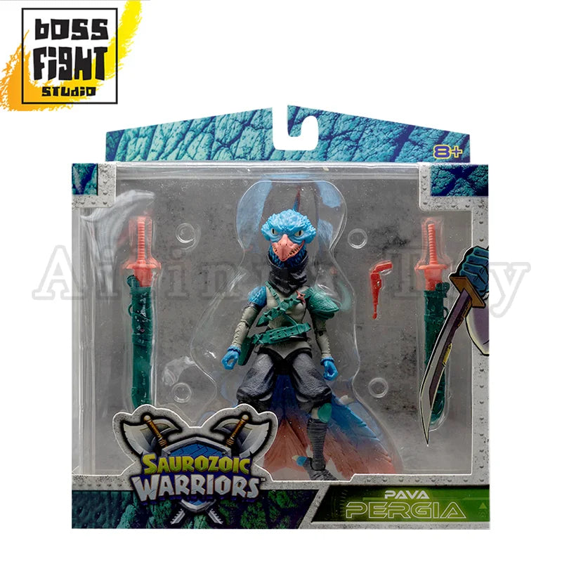 BFS 1/12 Action Figure Saurozoic Warriors Triax Skiver Staze Akiden Pava Pergia Seph Rasan Anime Gift