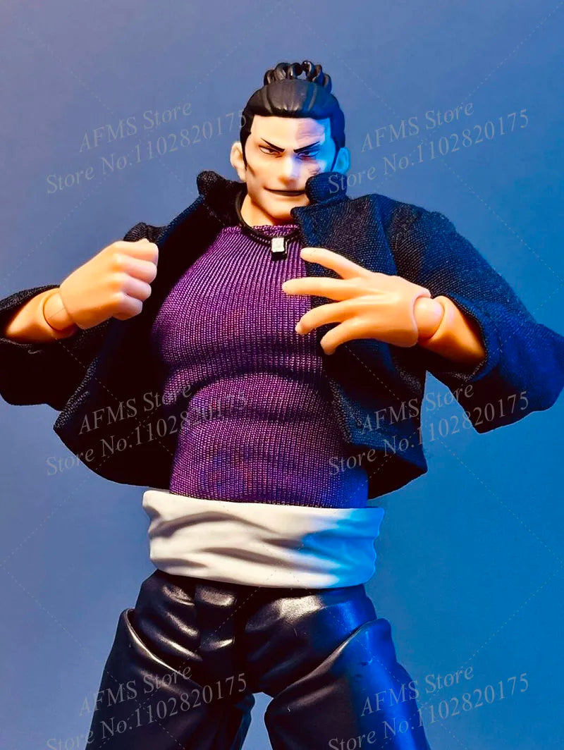 Колекционерска фигура в мащаб 1/12 Fushiguro Toji T Shirt Pants Ryomen Sukuna Itadori Yuji Aoi Todo Satoru Gojo Clothes Fit 6" Body