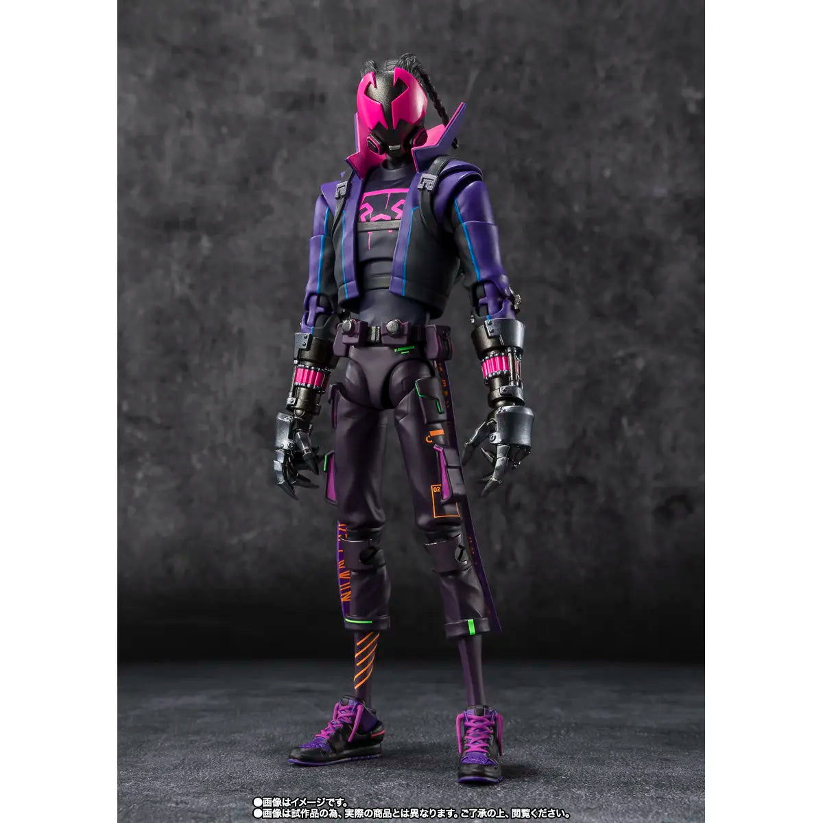 In Stock Bandai SHF Prowler Spider-Man Across The Universe Miles Morales Ready Stock Action Figure Gift