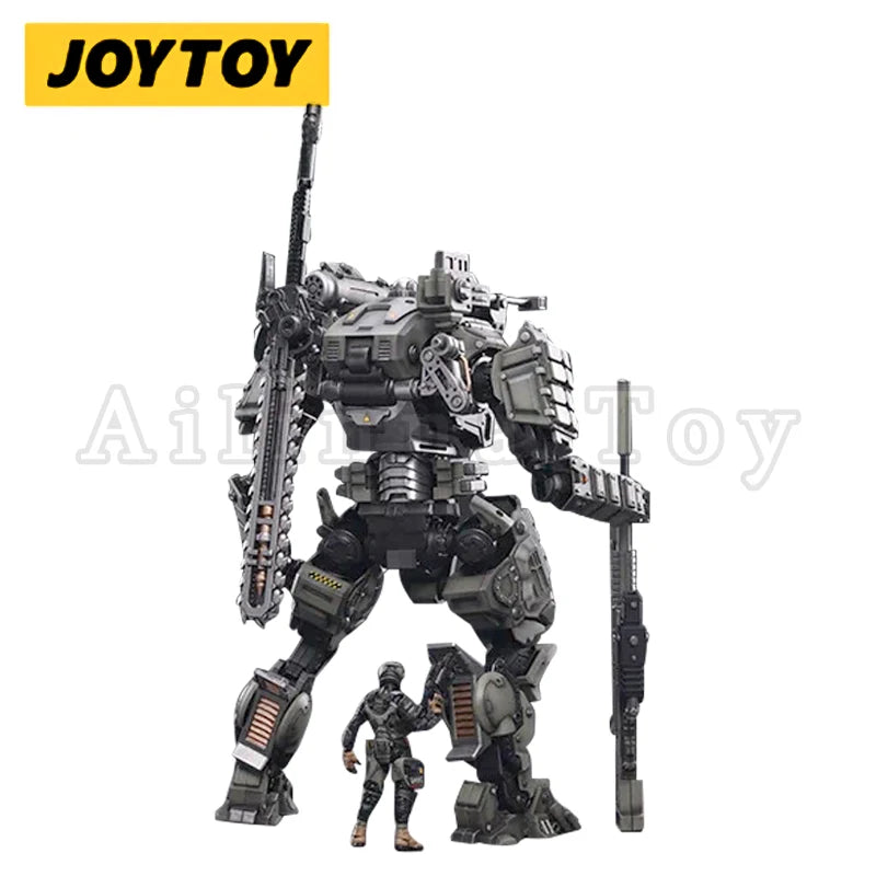 JOYTOY 1/18 Action Figure Mecha New Zeus Mecha Heavy Firepower Model Anime Collection Model Toy Gift