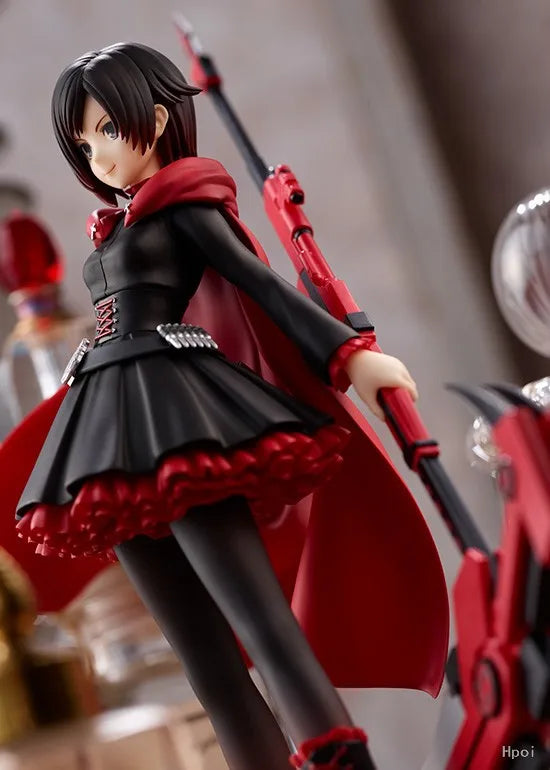 In Stock Original GSC POP UP PARADE RWBY Ruby Rose Animation Doll Figure Model Toys Gifts Collection Ornaments