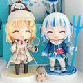 Kawaii Gsc Hololive Gawr Gura Watson Amelia Model Anime Action Figure Desktop Ornament Collection Kids Gift