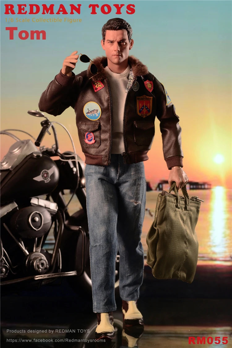 REDMAN TOYS RM055 1/6 Male Soldier Tom Cruise Full Set 12'' Action Figure Model In Stock For Fans Collection