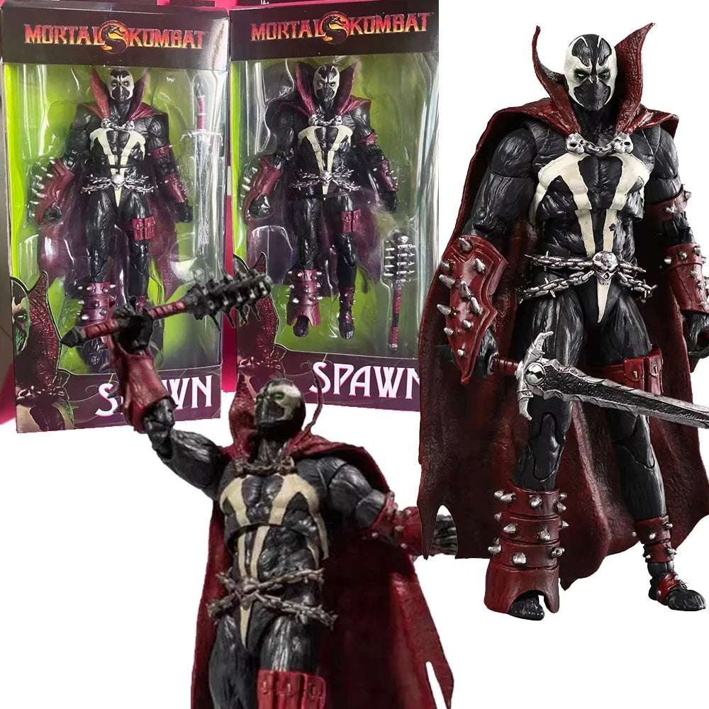 NEW Mortal Kombat Spawn Action Figure MF Toy Doll Collection Model Birthday Christmas Gifts