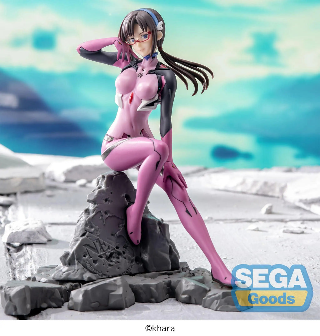 Auf Lager: Original SEGA Luminasta Rebuild of Evangelion Mari Makinami Illustrious PVC-Anime-Figuren, Actionfiguren, Modellspielzeug