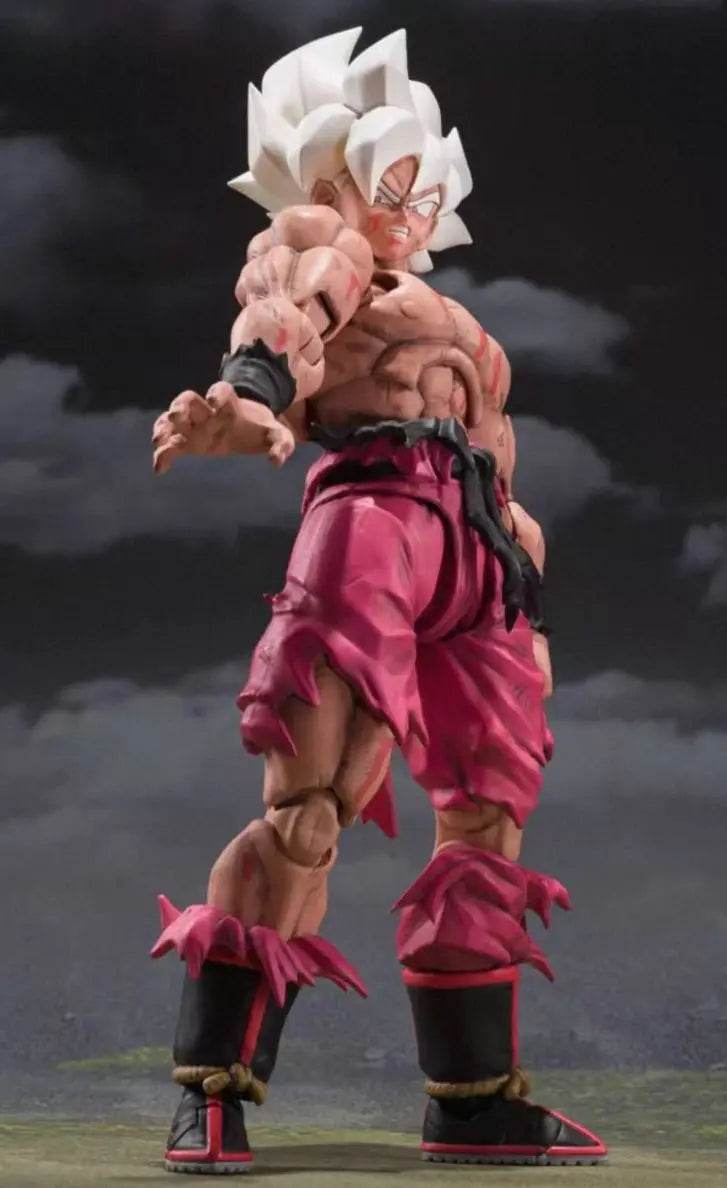 In-stock Bandai SHF 'Dragon Ball' Legendary Super Saiyan Son Goku Genki Festival 1/12 Action Figure Model 17cm Collectible Gift