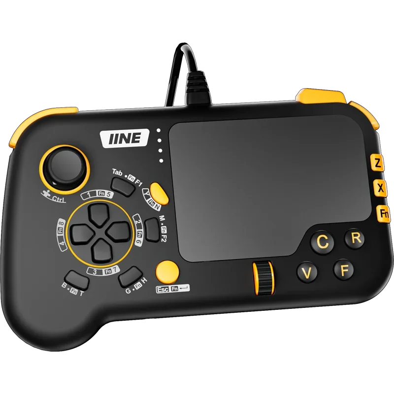 IINE Ungrade Wireless Mouse-Pad Controller As Keyboard and Mouse Combo Set with Touchpad