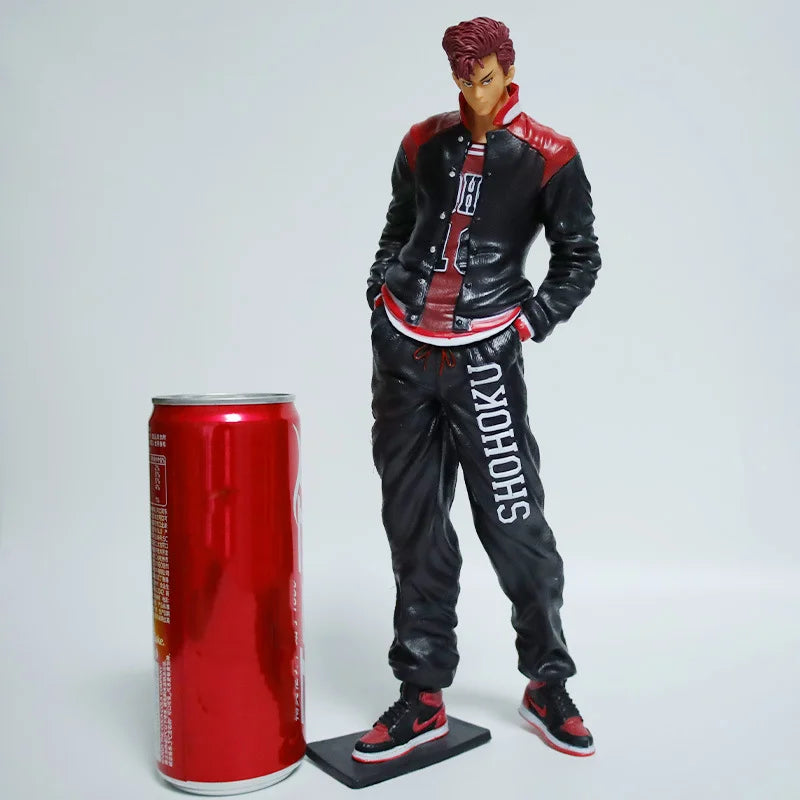Anime-Figur Slam Dunk zweite Generation Sakuragi Hanamichi Figur GK 31 cm PVC-Actionfiguren Rukawa Kaede Akagi Takenori Mitsui