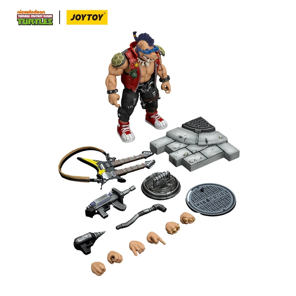 【MT】Pre-sale JOYTOY 1/18 Action Figure TMNT Ninja Turtles Beebop Rocksteady Collection Model Toys Gift Collection Ornaments