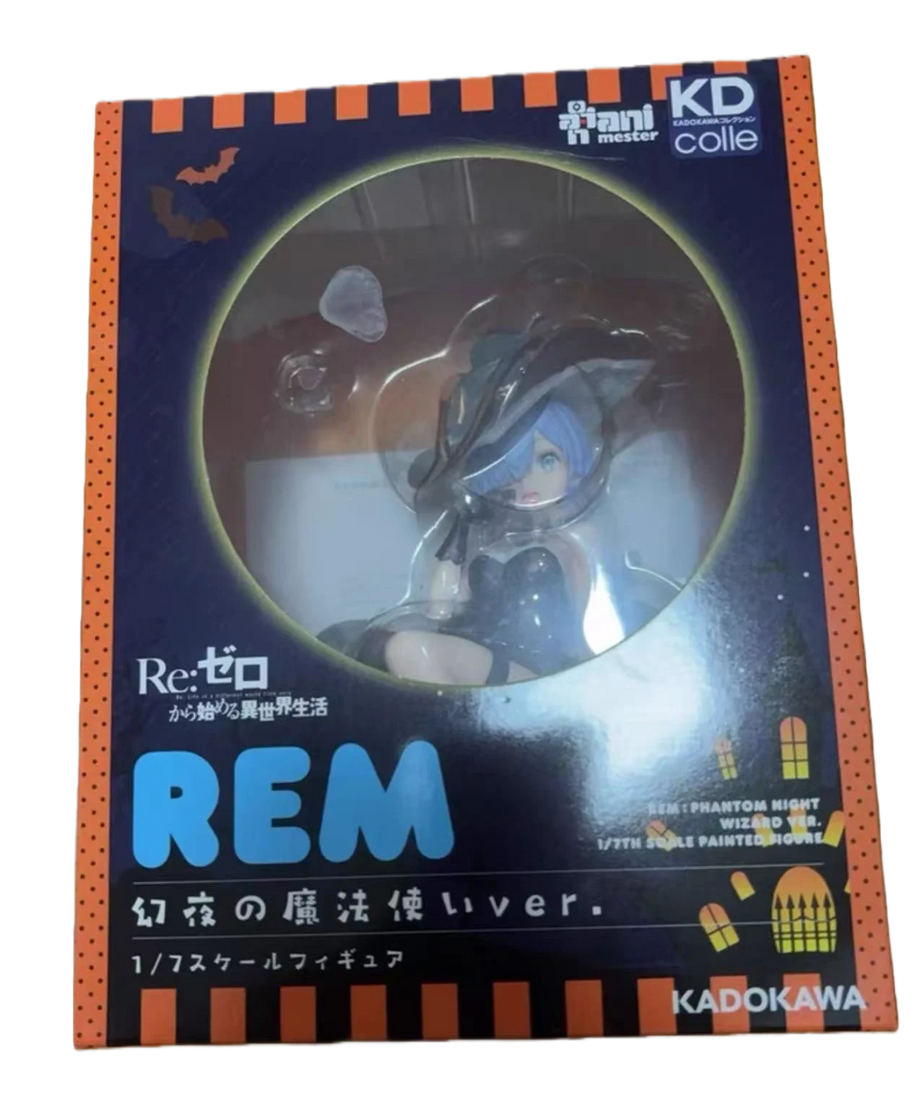 In Stock Re:Zero Starting Life in Another World Ram & Rem Magic Night Magic 1/7 Figure Scenery Action Figure Collection Gift