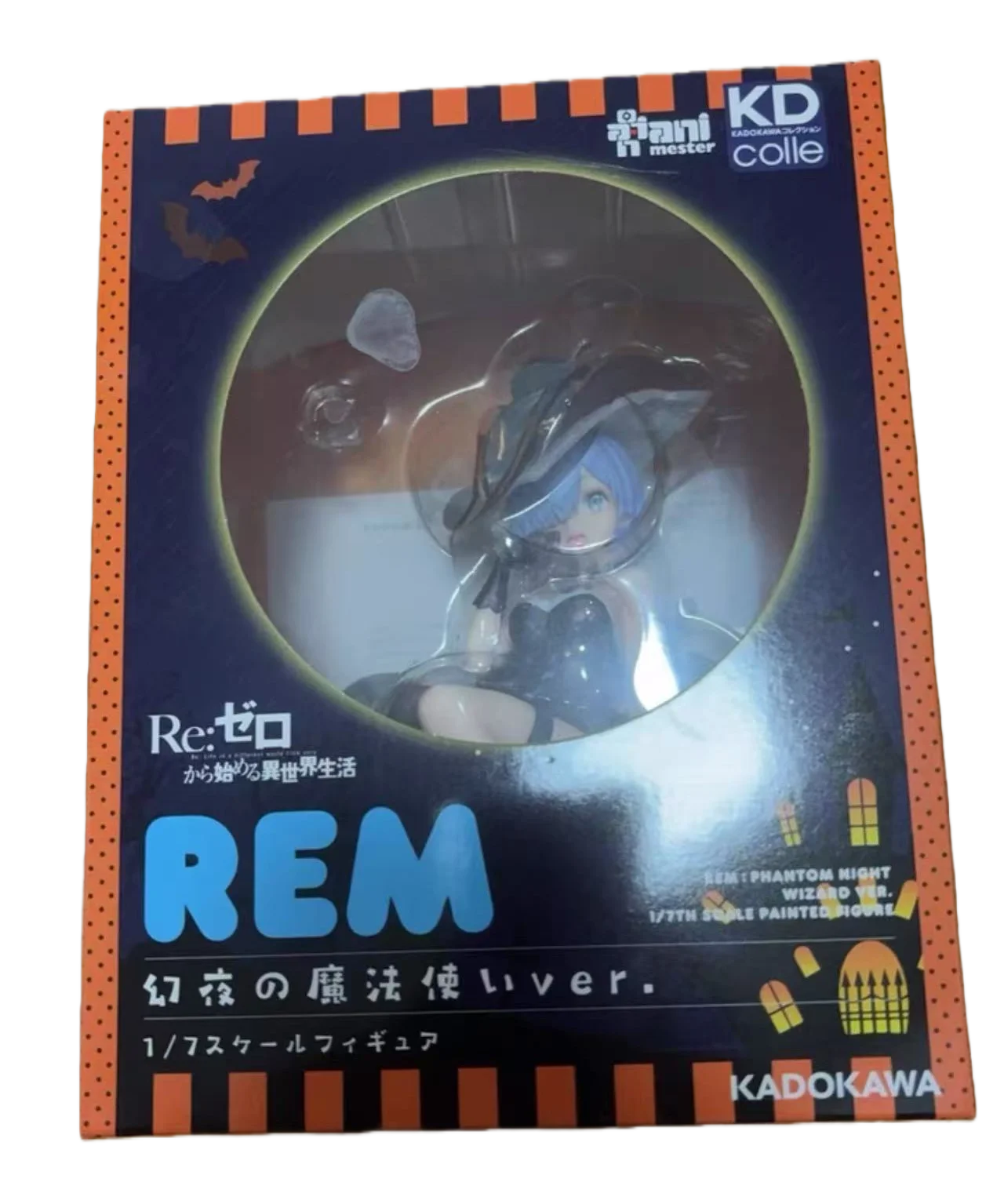 In Stock Re:Zero Starting Life in Another World Ram & Rem Magic Night Magic 1/7 Figure Scenery Action Figure Collection Gift