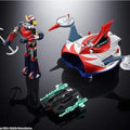 Bandai Genuine CHOGOKIN GRENDIZER & SPAZER UFO SET 1975 Replica Anime Action Figure Collectible Model Statue Toy Ornament Gift