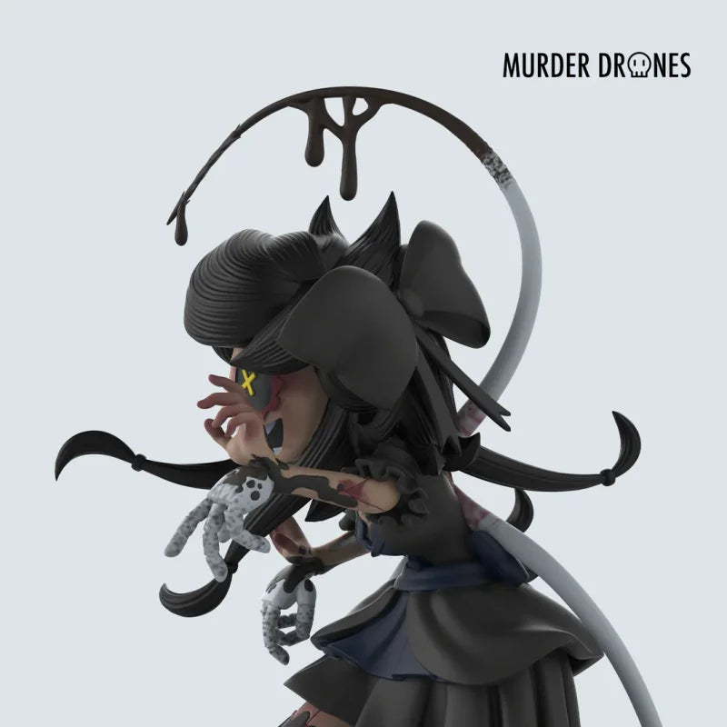 Murder Drones Cyn AniMEGAZ Anime Figure Original PVC Collectible Model New Villain Merch Cute Toy Kawaii Gift Desktop Decoration