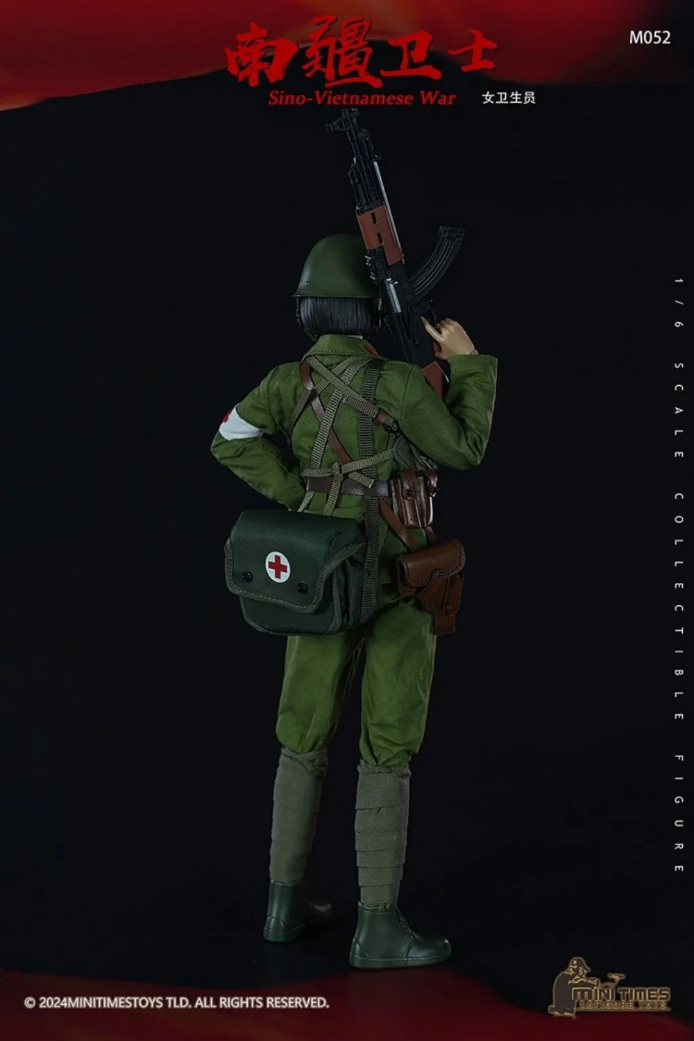 In Stock minitimes toys M052 1/6 Scale Female Soldier Health Worker Full Set for 12inchs Action Figure Model Toys Gifts