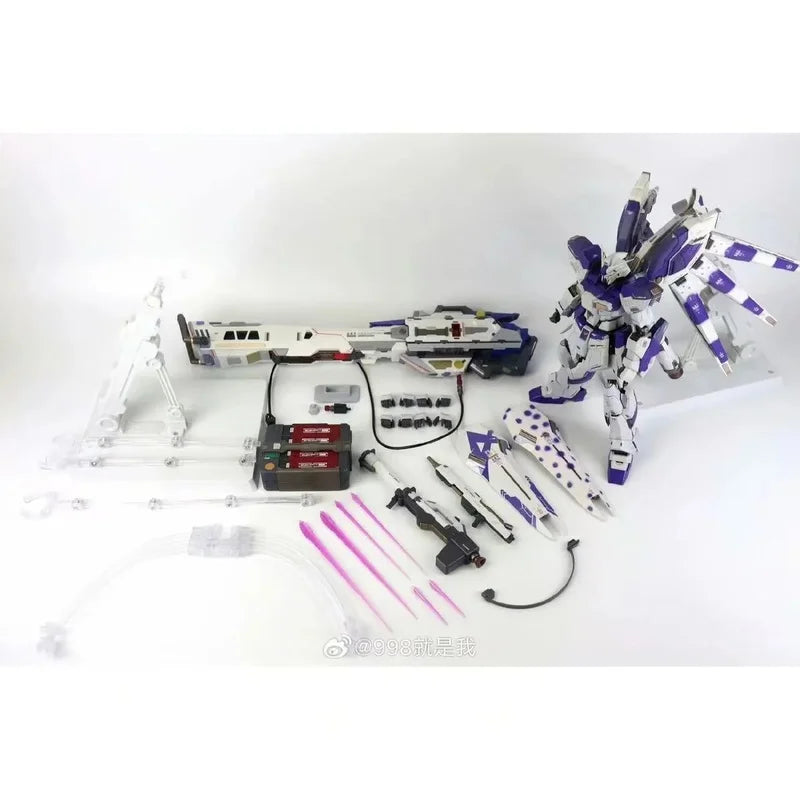 Daban 8833 MB Hi-Nu Assembly Model Kit 1/100 Scale Alloy Skeleton Collectible Mecha Action Figure Boys Puzzle Toy Ornament Gift