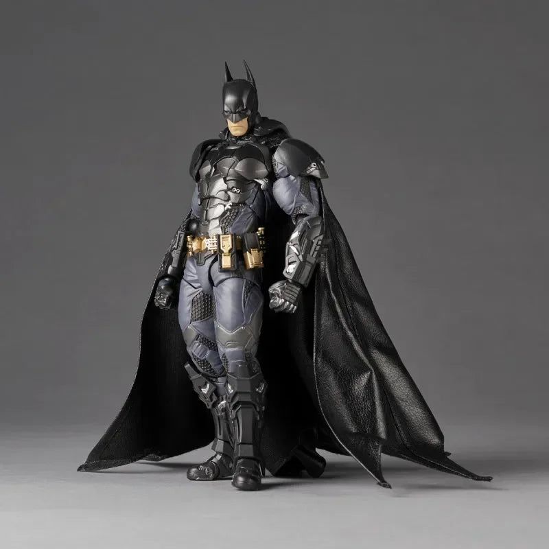 In Stock Original Kaiyodo Batman Arkham Knight Amazing Yamaguchi Revoltech NR038 Batman Action Figure Toy