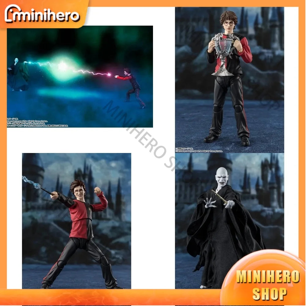 Authentic Bandai S.H.Figuarts Harry Potter Lord Voldemort from Goblet of Fire Action Figure Collectible Toy Gift