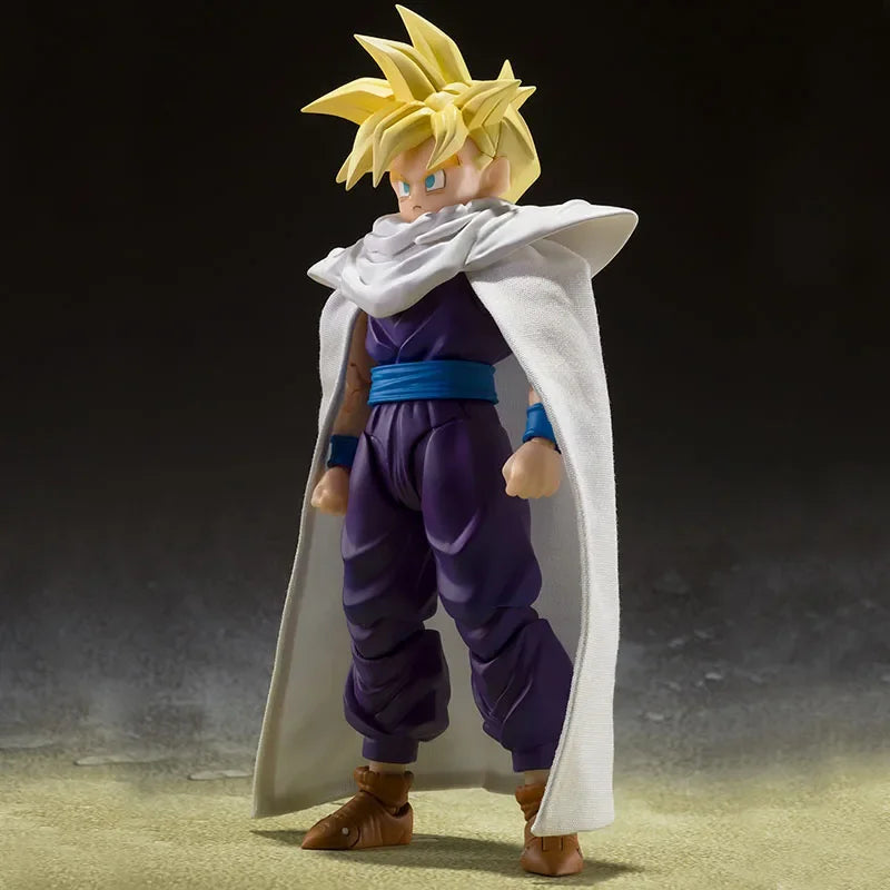 Auf Lager Bandai SHFiguarts Dragon Ball Shf Super Saiyan Son Gohan Der Kämpfer, der übertraf Actionfigur Sammlerspielzeug Geschenk