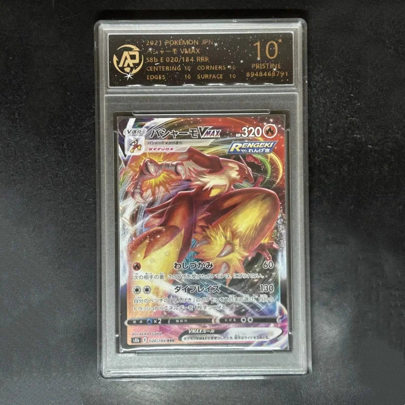 In Stock Pkm PTCG Card Original Partner Rayquaza Greninja Zacian Japanese Version 10 Point Rating Card Collection Game Cards Toy