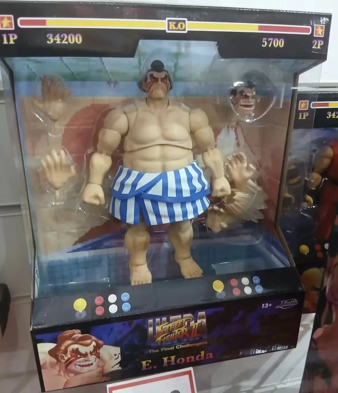 In Stock Street Fighter Akuma Street Fighter 2 Edmond Honda Sumo Collectible Model 6 Inch Articulated Action Figure