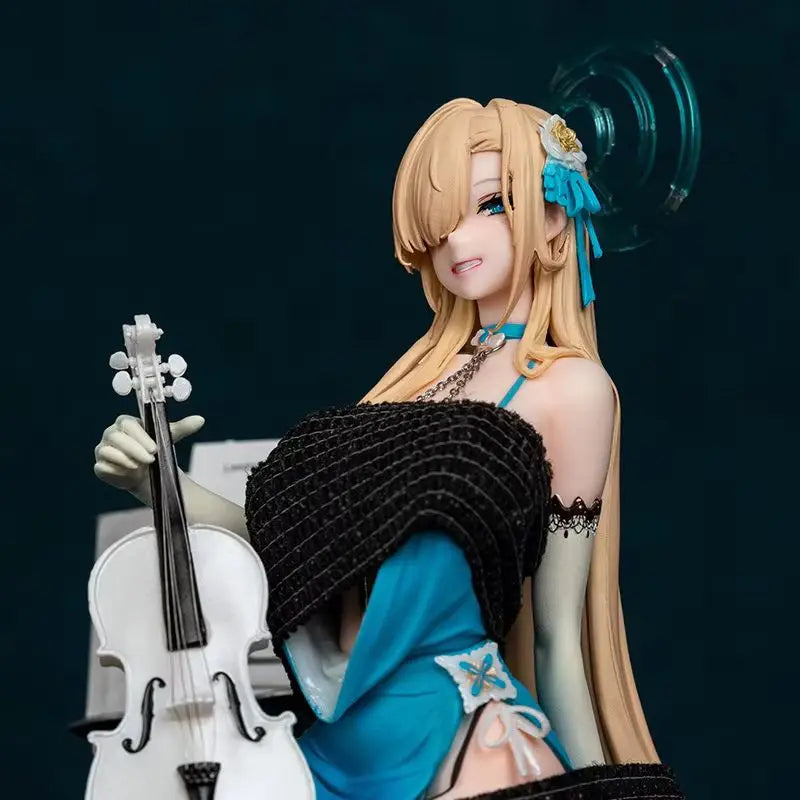 Game Blue Archive Asuna Sitting Posture Action Figure Beautiful Girl Pvc Model Statue Doll Toy Desk Decor Collection Gifts Boxed