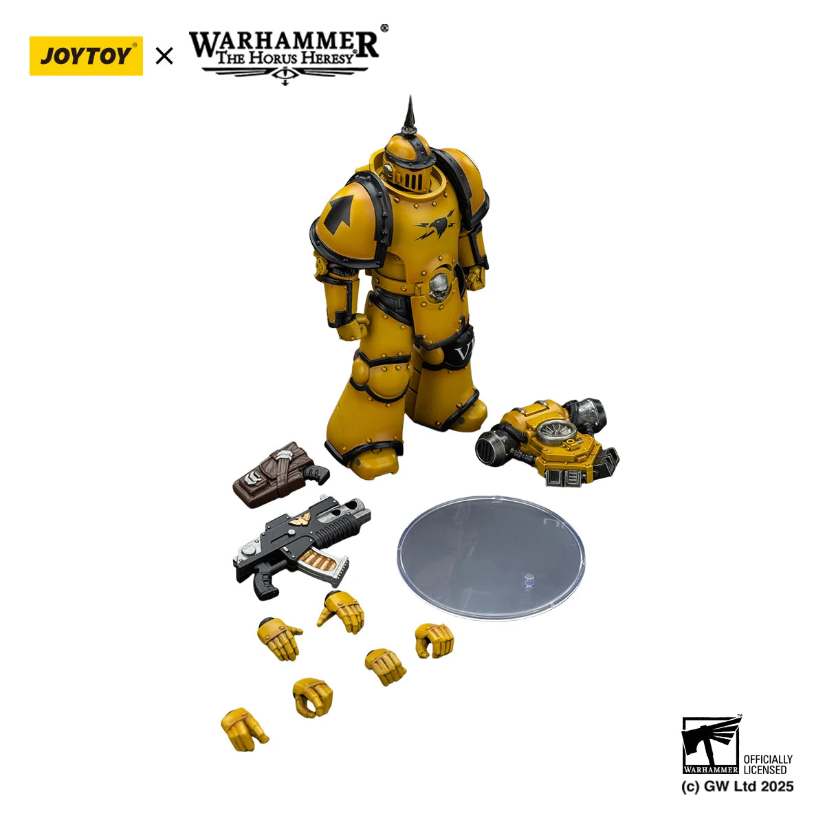 【MT】JOYTOY Warhammer 40K Imperial Fists MK lll Tactical Legionary 1/18 Action Figure Model Toy