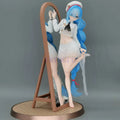 Original 19cm Azur Lane Janus Gift+ 1/8 Fear of Changing Clothes Anime Figures PVC Action Figure Toy Game Collectible Model Doll
