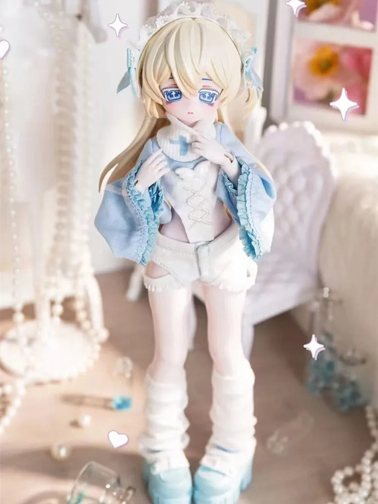 Original Candy Galaxy Bjd Blind Box 1/6 Weird Cute Girl Series Dolls Movable Joints Anime Figure Desktop Decoration Gifts Toys