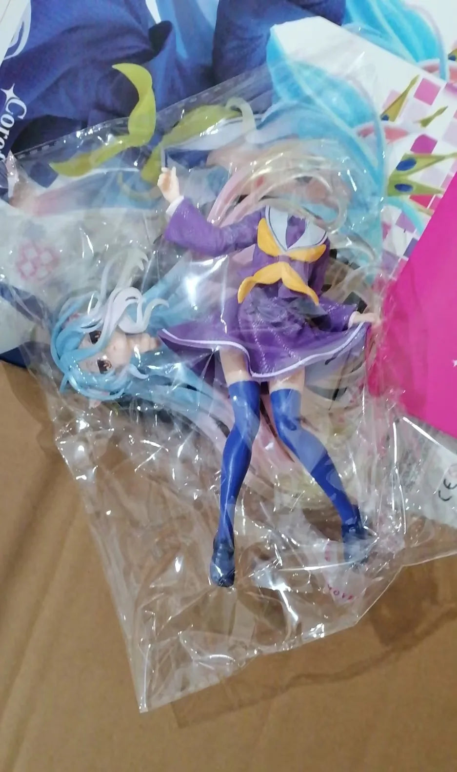 18.9cm Anime No Game No Life Figure Shiro Figure Cat Ear School Uniform Ver Figure Toy Gift Collection Aciton Figure PVC