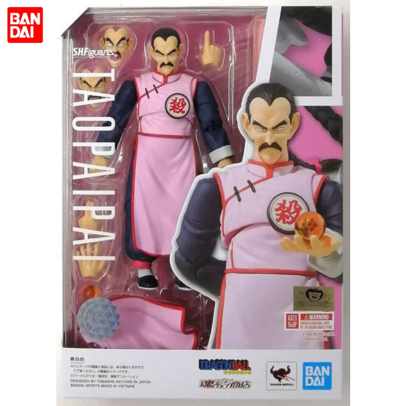 Spirit Limited Edition Bandai SHF Dragon Ball Childhood Arc Assassin Tao Pai Pai Toy Figure Gift Collectible in Stock