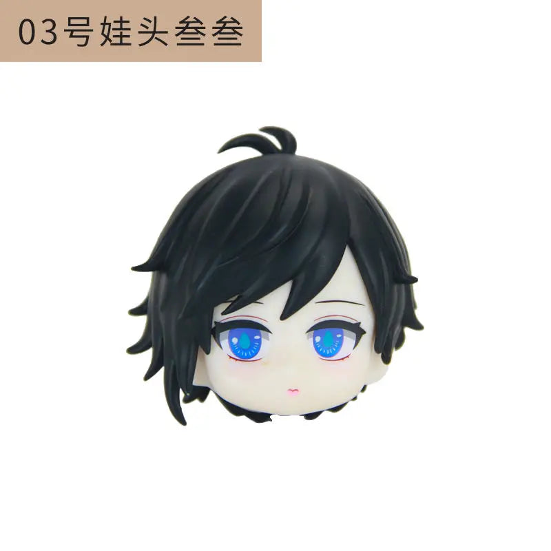 New 2025 1/12 BJD Doll Hairstyle Head GSC Replacement Hair And Face for Obitsu11 Ob11 YMY Body Doll Accessories Surprise Gift