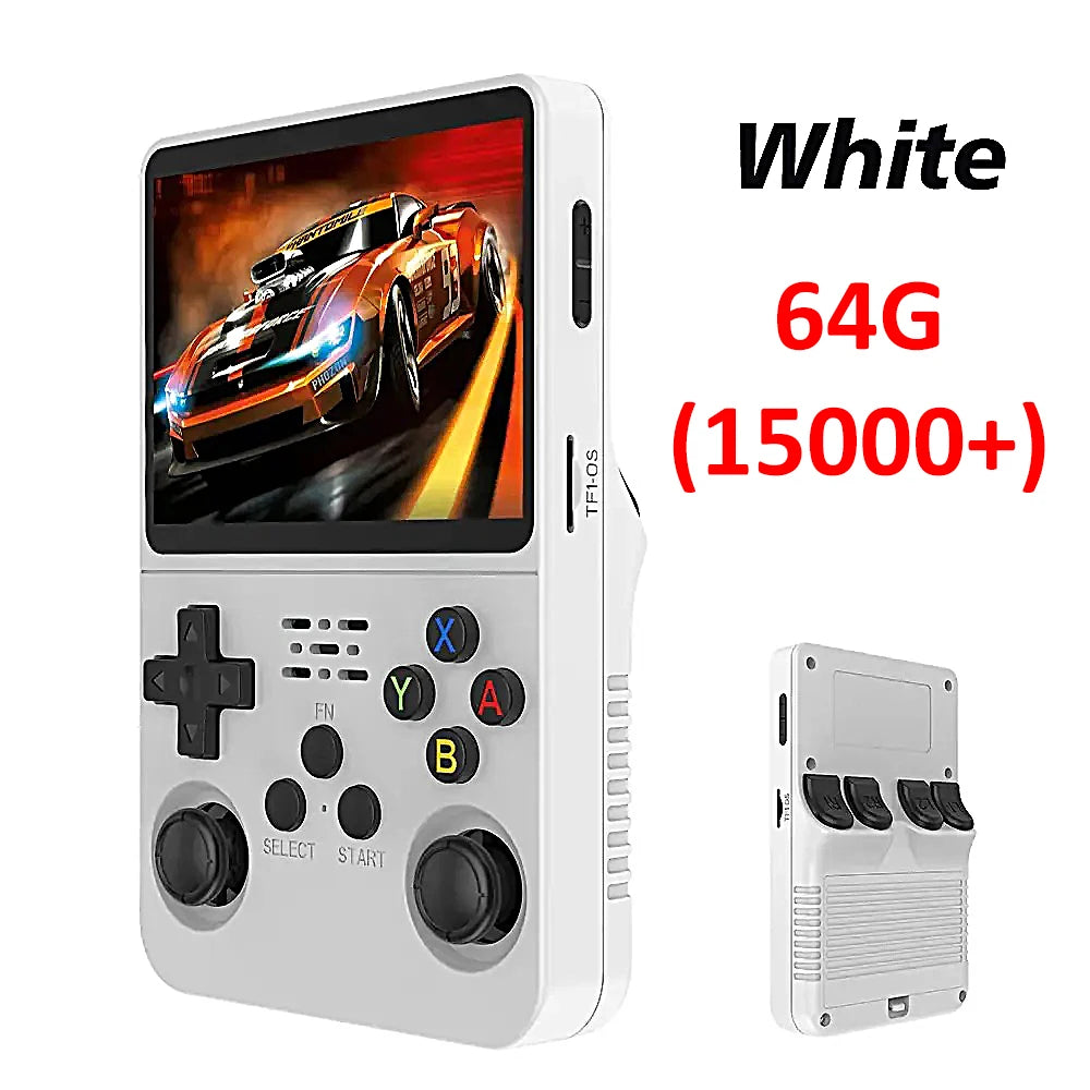 Portable Pocket Video Player 64GB 128G R36S Retro Handheld Video Game Console Linux System 3.5 Inch IPS Screen to 20000 Games
