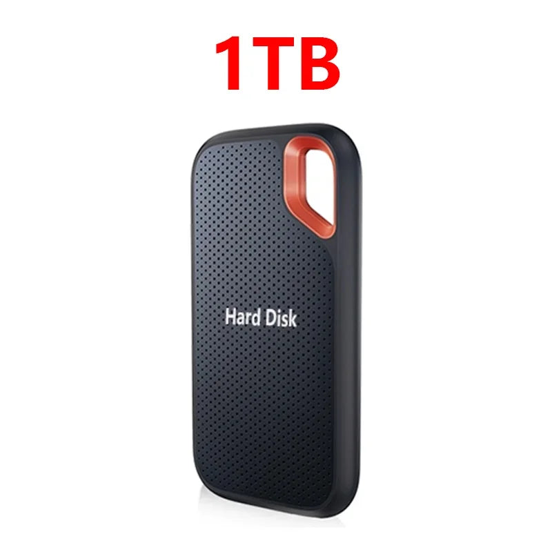 128TB Large Capacity External Hard Drive Type-C SSD 1TB/2TB High-speed Solid-state Drive Storage Device For Desktop/PC/Mac/Phone