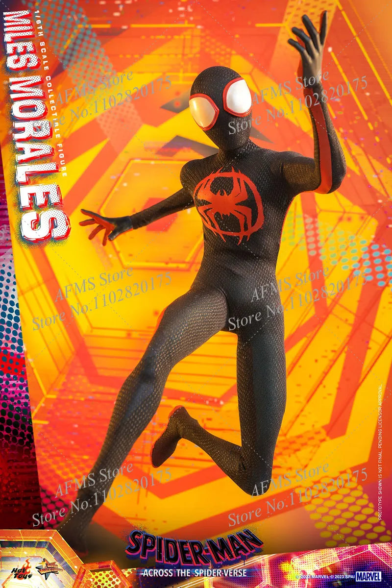 HOTTOYS MMS710 1/6 Scale Collectible Figure Miles Morales Ultimate Spider-Man Full Set 12" Men Soldier Action Figure Model