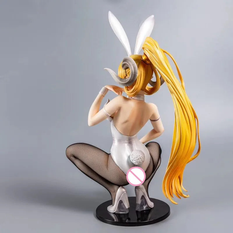 FREEing Anime Seven Deadly Sins Asmodeus Lucifer Bunny Sexy Girl 1/4 PVC Action Figure Adult Model Toy Collection Doll Gift