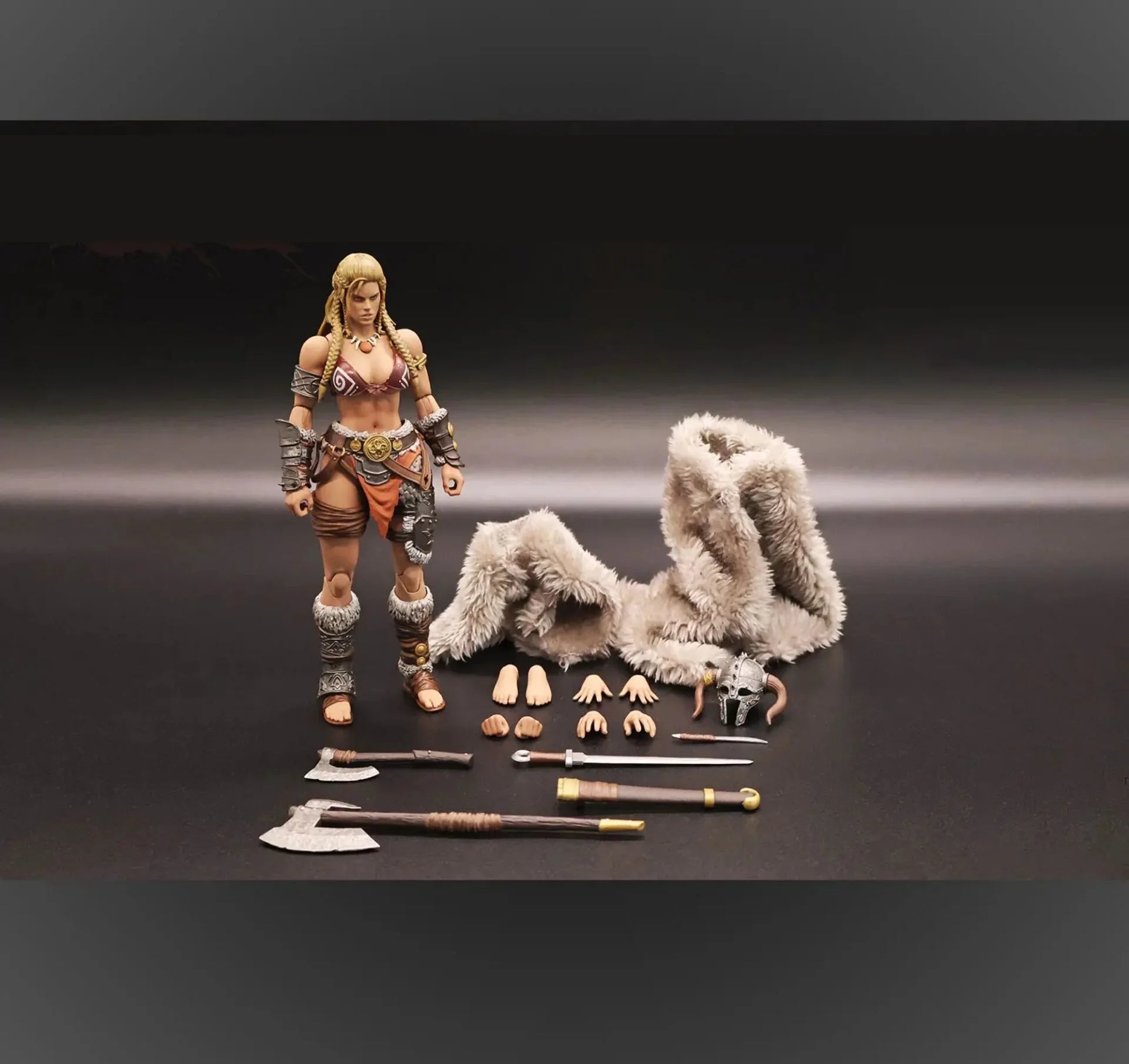Pre-sale 1/12 XesRay Fight for Glory Action Figure Combatants 2025 Event Exclusive Gold Hildr Anime Model   Children Toys Gifts