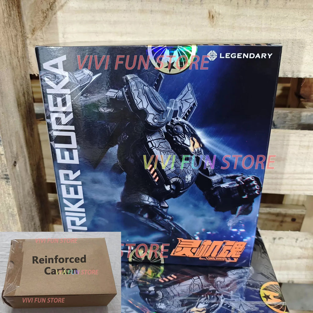 In Stock LINGJIHUN 20cm Striker Eureka Movable Model Toys Mecha With LED Optional BOX Reinforced