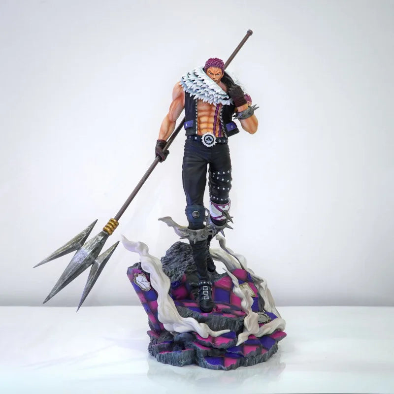 Статуя на JT 44см Аниме One Piece Фигурки Шарлот Катакури Екшън Фигурки Pvc Gk Голям размер Модел Кукла Колекция Орнамент Подарък
