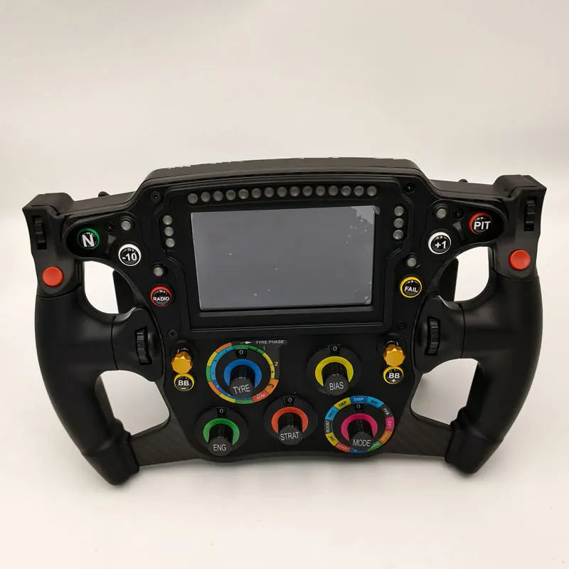 PC FORMULA Game Steering Wheel Racing Game Simulator with 4.3-inch Touchable High-Definition Screen For Fanatec SIMAGIC MOZA