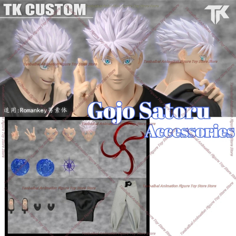 In Stocksoon！TK CUSTOM "Magic Return" Gojo Satoru Accessory Pack Adaptable To Romankey Male Body1/12 Gift Accessories Collection