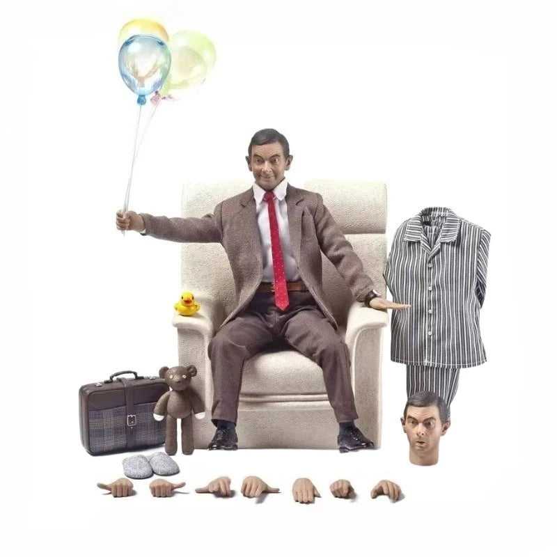 Original Genuine ZCWO Mr. Bean Movie Star MR BEAN 1/6 Action Figure Model Toy Gift Collection Statue Ornaments