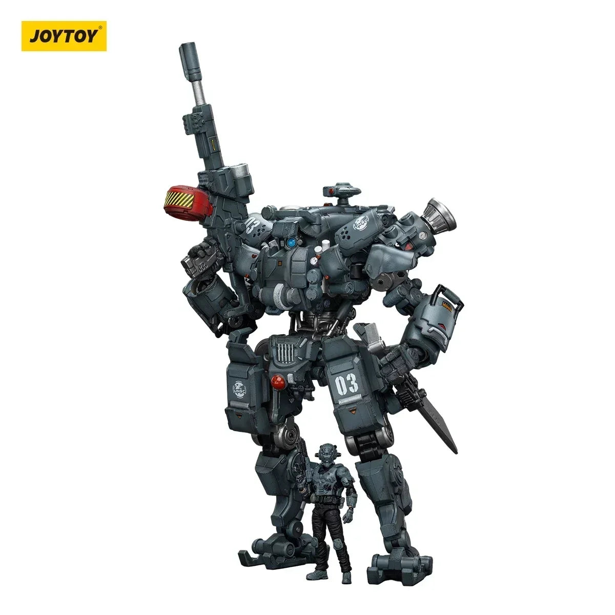 JOYTOY Infinity 1/25 Action Figures Mecha Anime 24cm God of War 86-ll 03 High Mobility Assault Mech Collectible Model Decoration