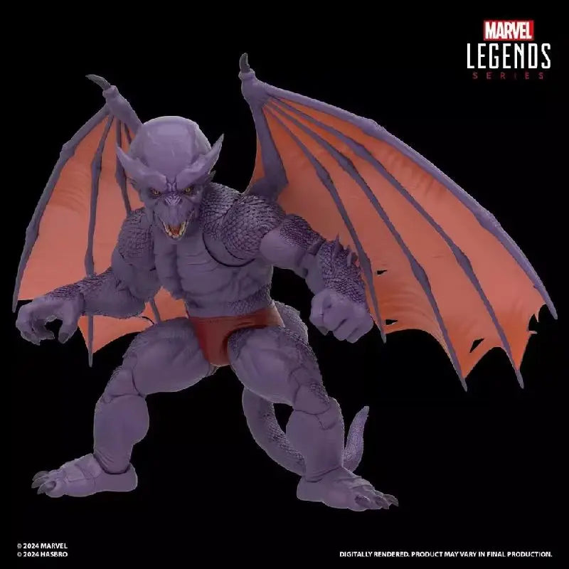 Original Hasbro MARVEL LEGENDS Fantastic Four Dragon Man Anime Figure Model Gift Toy Collection