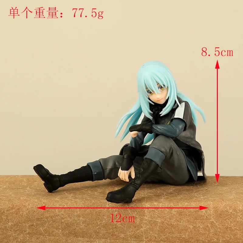 9CM Rimuru Tempest Figure Anime That Time I Got Reincarnated As A Slime Cute Desktop Model Toy Gift Collection Ornaments PVC