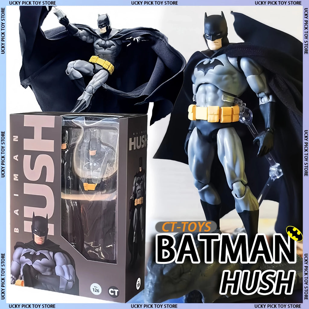 Ct Toys In Stock Batman Mafex 126 Dc Bat Man Figure Shf Anime Action Figure Figurine Statue Model Toys Customized For Kids Gifts