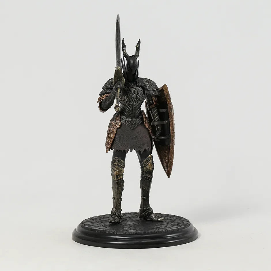 Dark Souls 3 Black Knight Anime Figures Farhan Knight With Sword Figurine PVC Statue Collectible Doll Model Desk Decora Toy Gift