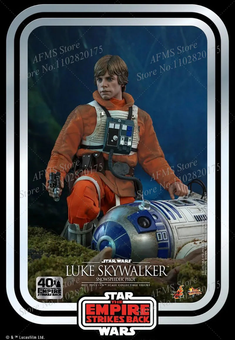HOTTOYS MMS585 1/6 Men Soldier Luke Skywalker Star Wars The Empire Strikes Back 40Th Anniversary Collection 12Inch Action Figure